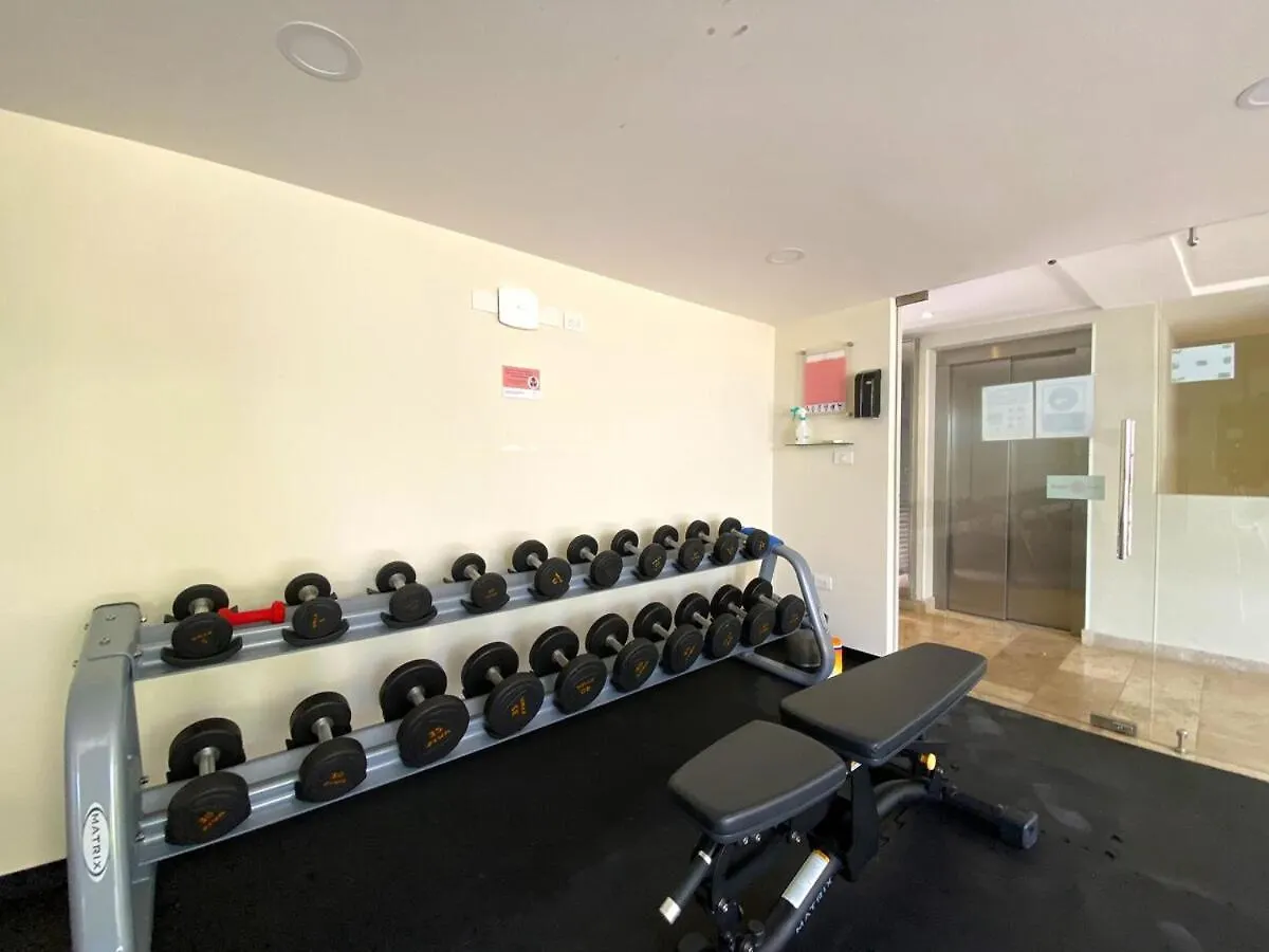公寓 普拉亚卡门Seaview Roof Pool, Gym Onsite, 4 Blocks To 5Th Ave公寓 墨西哥