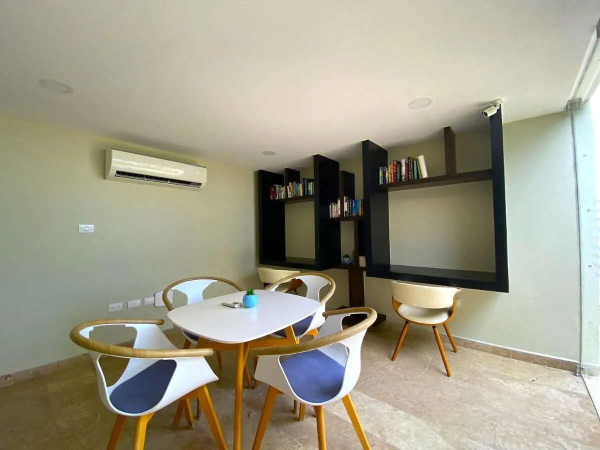 公寓 普拉亚卡门Seaview Roof Pool, Gym Onsite, 4 Blocks To 5Th Ave公寓 墨西哥